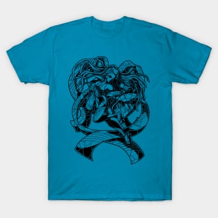 Demon Slayer Daki Action Line Art T-Shirt